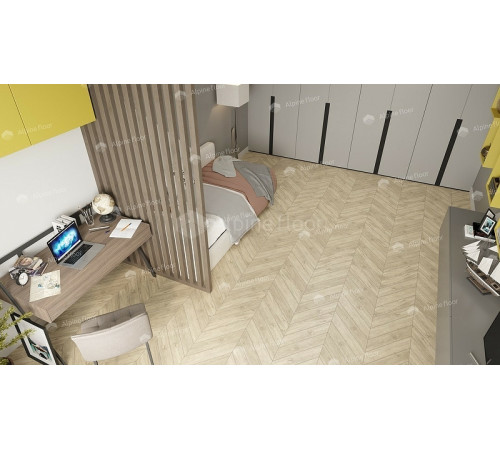 Виниловый ламинат Alpine Floor Chevron Alpine LVT ECO 20-7 Дуб Сонома 555х127х2,5 мм