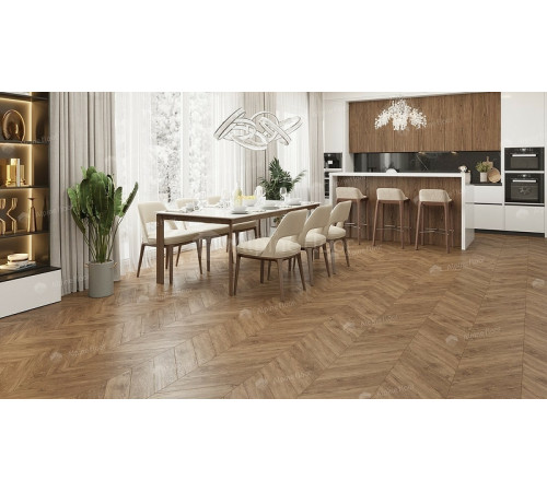 Виниловый ламинат Alpine Floor Chevron Alpine LVT ECO 20-10 Дуб Гевуина 555х127х2,5 мм