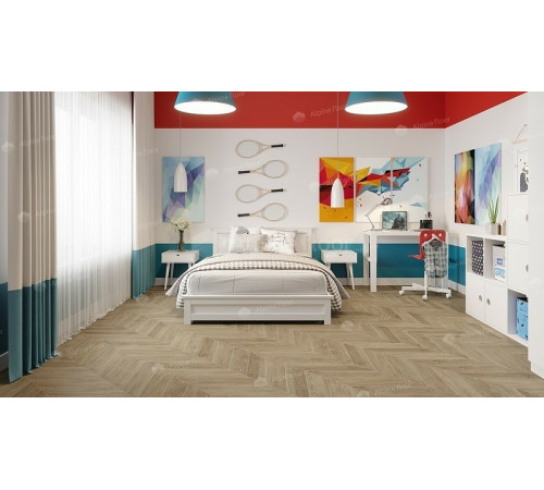 Виниловый ламинат Alpine Floor Chevron Alpine LVT ECO 20-2 Дуб Ваниль селект 555х127х2,5 мм