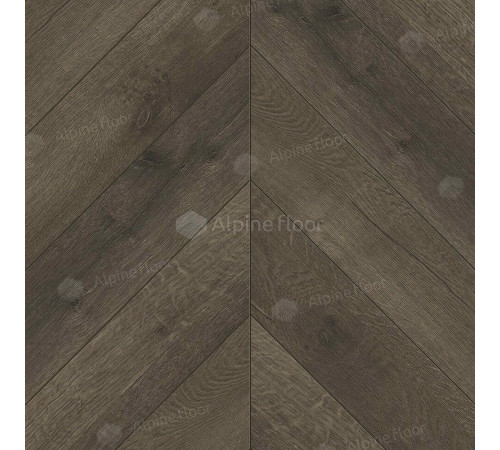 Виниловый ламинат Alpine Floor Chevron Alpine  ECO 18-9  Дуб Антарес 600х127х5 мм