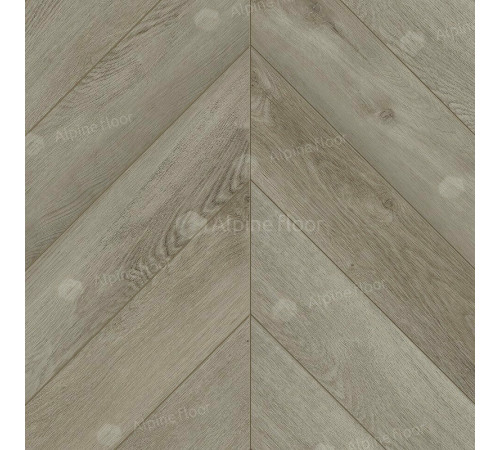 Виниловый ламинат Alpine Floor Chevron Alpine  ECO 18-1 Дуб Фантазия 600х127х5 мм