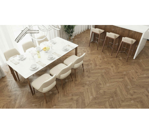 Виниловый ламинат Alpine Floor Chevron Alpine  ECO 18-10  Гевуина 600х127х5 мм