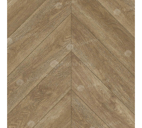 Виниловый ламинат Alpine Floor Chevron Alpine ECO 18-5  Макадамия 600х127х5 мм