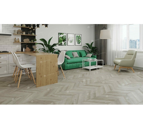 Виниловый ламинат Alpine Floor Chevron Alpine  ECO 18-1 Дуб Фантазия 600х127х5 мм