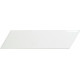 Керамическая плитка Equipe Chevron Wall White Left 23344 настенная 5,2x18,6 см