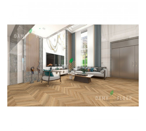 Виниловый ламинат Damy Floor Chevron DF10-Ch Сен-Клу 600х127х5 мм