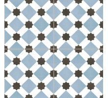 Керамогранит Dual Gres Chic DG_CH_HOW_BLU Blue howard 45х45 см