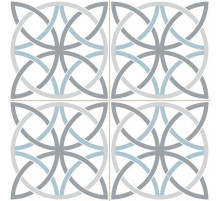 Керамогранит Dual Gres Chic DG_CH_B_WH White bosham 45х45 см