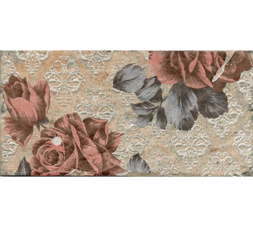 Керамогранит Cir Chicago Inserto Vintage S/2 Roses South Side 1047609 10X20 см