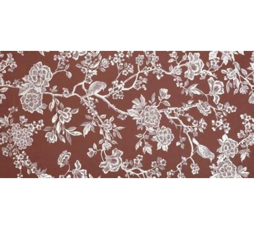 Керамический декор Serenissima Chromagic Floral Bordeaux Ret 60х120 см