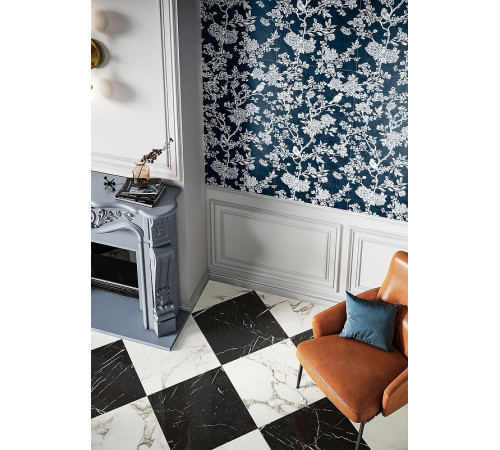 Керамический декор Serenissima Chromagic Floral Blue Ret 60х120 см