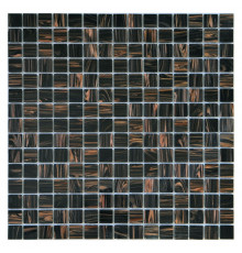 Стеклянная мозаика Orro Mosaic Classic Sable Black GC45 32,7х32,7 см