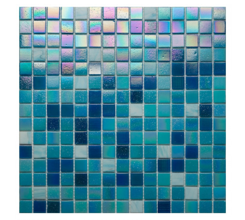 Стеклянная мозаика Orro Mosaic Classic Parad Blue JC 718 32,7х32,7 см