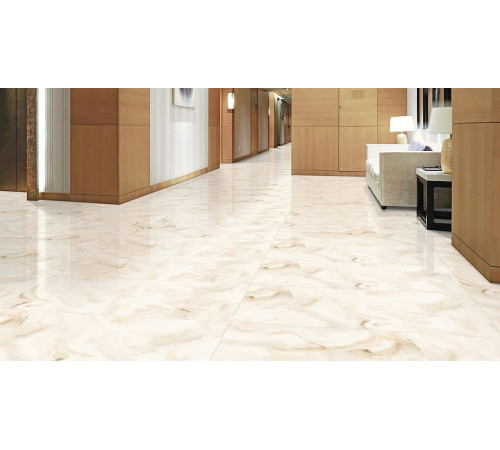 Керамогранит ITC Ceramic Cloudy Onyx Crema Sugar 60х120 см