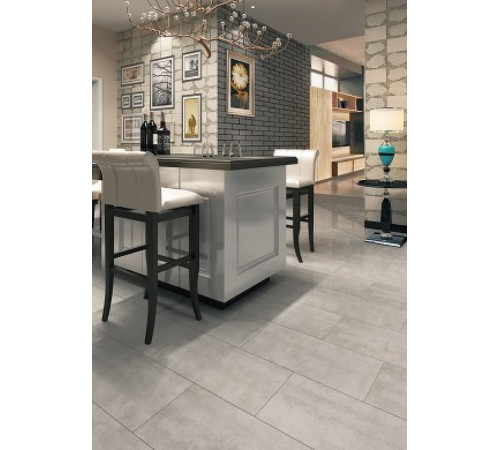 Керамогранит Beryoza Ceramica (Береза керамика) Concrete GP серый 30x60 см