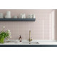 Керамическая плитка Equipe Costa Nova Pink Stony Glossy 28448 настенная 5х20 см