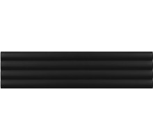 Керамическая плитка Equipe Costa Nova Onda Black Matt 28521 настенная 5х20 см