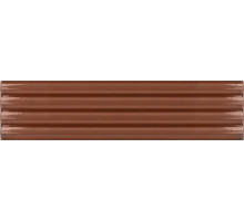 Керамическая плитка Equipe Costa Nova Onda Terra Glossy 28495 настенная 5х20 см