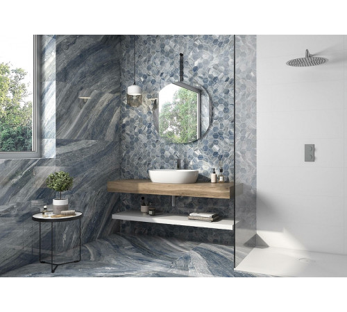 Керамогранит Pamesa Ceramica Cr.Lux Ossola Blue Leviglass 60х120 см