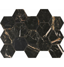 Керамическая мозаика Pamesa Ceramica Cr. Lux Malla Hex Cr Lux Laurants Brown 086.297.0109.05151 22,5x32,5 см