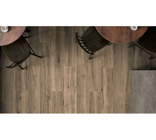 Керамогранит Pamesa Ceramica Cr. Rovere Brown Rect матовый 017.871.0109.09741 20x120 см