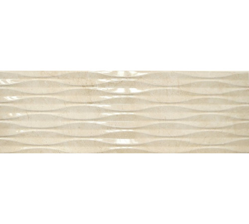 Керамическая плитка Cifre Crema Marfil Relieve Sigma Brillo Rect. настенная 30x90см