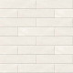 Керамическая плитка ABK Crossroad Brick White PF60001337 настенная 7,5х30 см