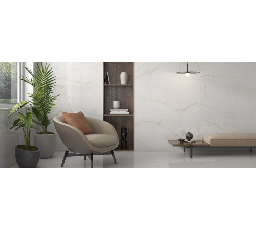 Керамогранит Pamesa Ceramica Crystal White 1 compacglass Rect 017.869.0001.11484 60x120 см