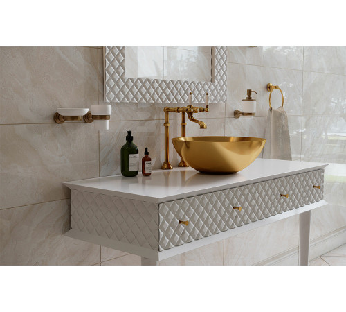 Керамическая плитка Eurotile Crystile Beige 522 CYL3BG настенная 29,5х89,5 см