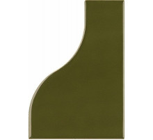 Керамическая плитка Equipe Curve Garden Green 28850 настенная 8,3х12 см