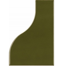 Керамическая плитка Equipe Curve Garden Green 28850 настенная 8,3х12 см