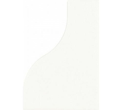 Керамическая плитка Equipe Curve White Matt 28856 настенная 8,3х12 см