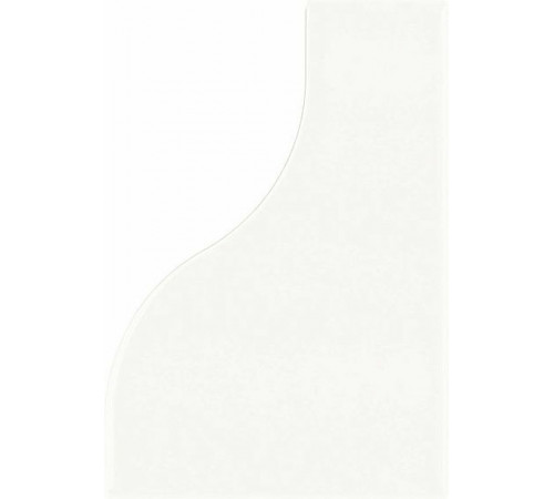 Керамическая плитка Equipe Curve White 28844 настенная 8,3х12 см