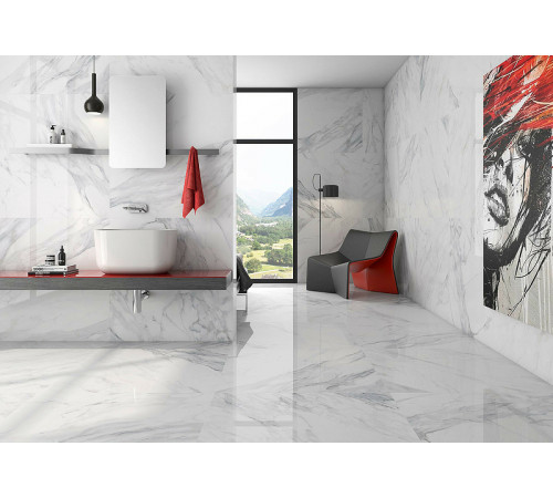 Керамогранит Geotiles Dante Blanco Compacglass 60х60 см