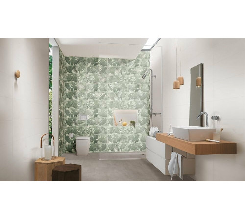 Керамическая плитка Fap Ceramiche Deco&More Tropical Green fRGJ  настенная 25х75 см