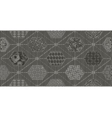 Керамический декор Azori Devore Gris Geometria 587152001 31,5х63 см