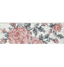 Декор Cir Docklands White Inserto S/1 Flowers 1047606 8,6x26,2 см