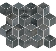 Керамический декор Kerama Marazzi Джардини серый темный мозаичный T017\14024 37,5х45 см