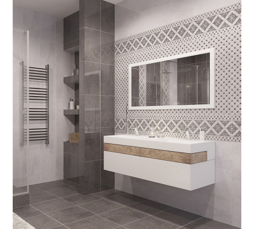 Керамогранит Gracia Ceramica Elegance серый 01 45x45 см