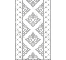 Керамический декор Gracia Ceramica Elegance серый 01 30x50 см