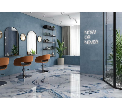 Керамогранит Pamesa Ceramica Eleganza Blu матовый Rect 017.840.0158.11183 60x60 см