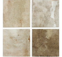 Керамическая плитка DNA Tiles Enamel Square Truffle 123080 настенная 12,5х12,5 см