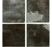 Керамическая плитка DNA Tiles Enamel Square Charcoal 123076 настенная 12,5х12,5 см