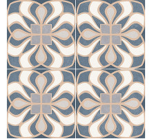 Керамическая плитка Dual Gres Epoque Blue DG_TE_EP_BL напольная 45x45 см