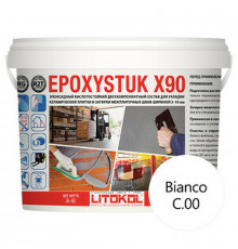 Эпоксидная затирка Litokol EpoxyStuk X90 RG/R2T С.00 Bianco L0479350002 10 кг