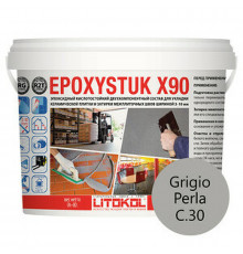 Эпоксидная затирка Litokol EpoxyStuk X90 RG/R2T С.30 Grigio Perla L0479380002 5 кг