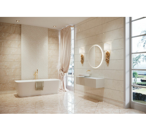 Керамогранит Eurotile Ermitage Beige 580 EMU2BG 60х60 см