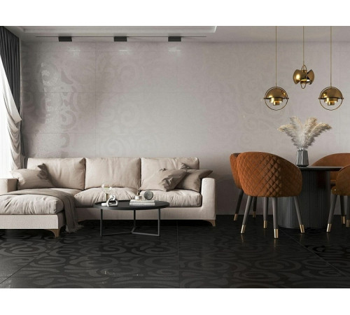 Керамогранит Pamesa Ceramica Essenza Plus Pure Decor Plus Nero 017.869.0215.12238 60х120 см