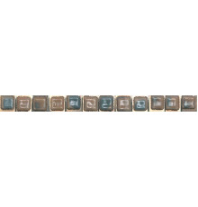 Бордюр Fap Ceramiche Evoque Gioiello Listello Mosaico 2,5X30,5см