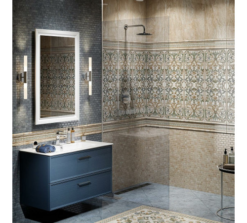 Керамогранит Kerama Marazzi Эвора синий светлый лаппатированный обрезной SG647902R 60х60 см